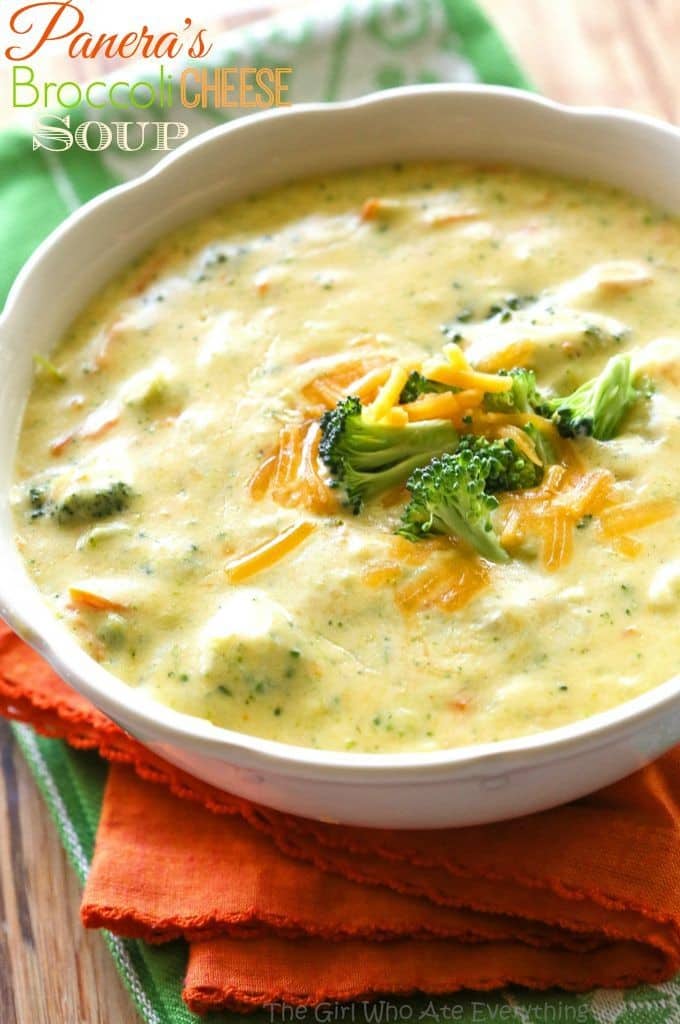 Broccoli Cheddar Soup 