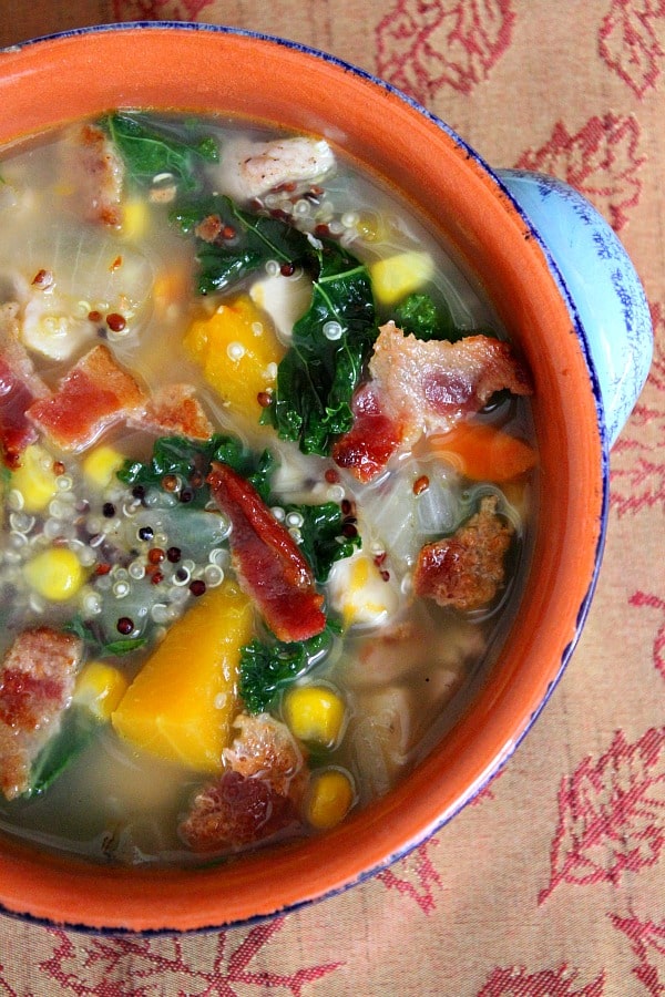 Harvest Vegetable & Chicken Soup - Weekly Menu Plan #18