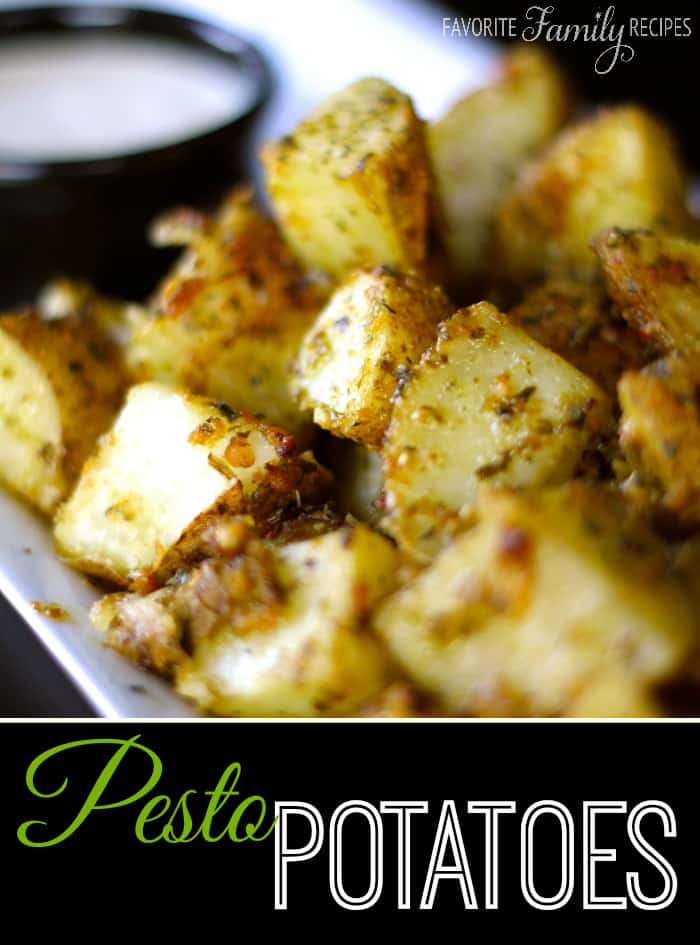 Pesto Potatoes - Weekly Menu Plan #18