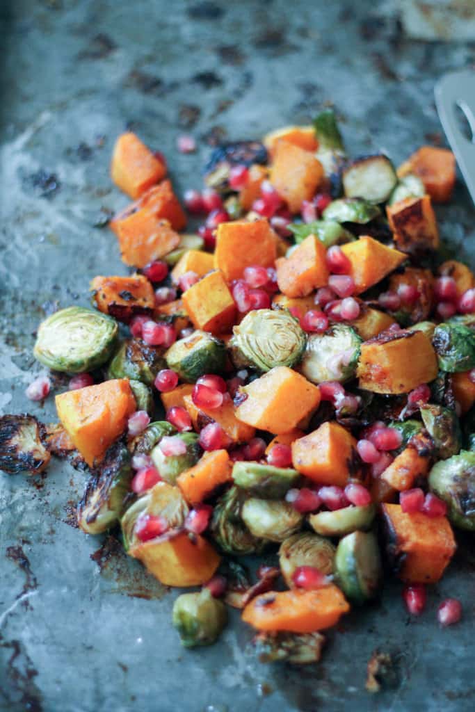 garlic roasted brussel spouts