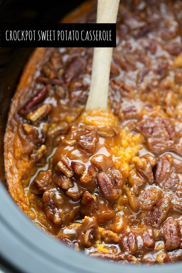 slow cooker sweet potato casserole