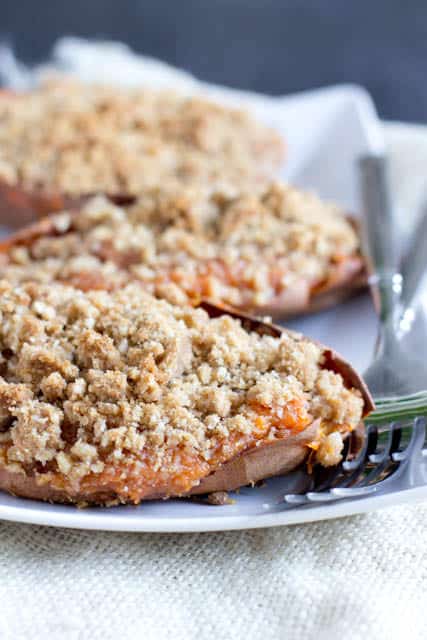 twice baked sweet potatoes