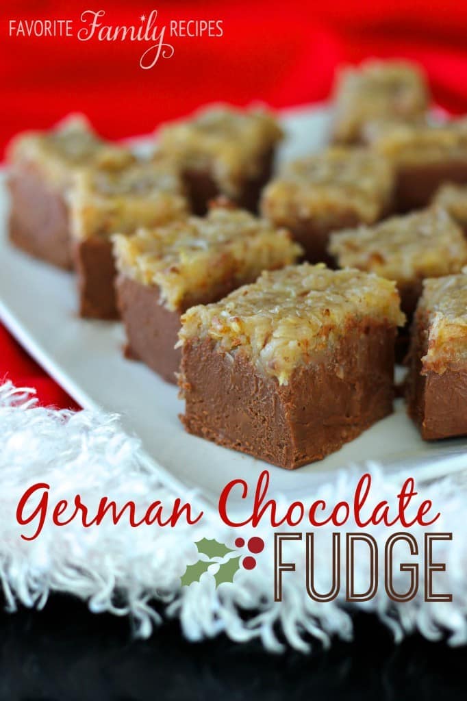 German Chocolate Fudge
