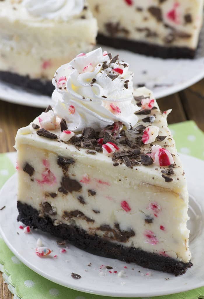 Peppermint Bark Cheesecake