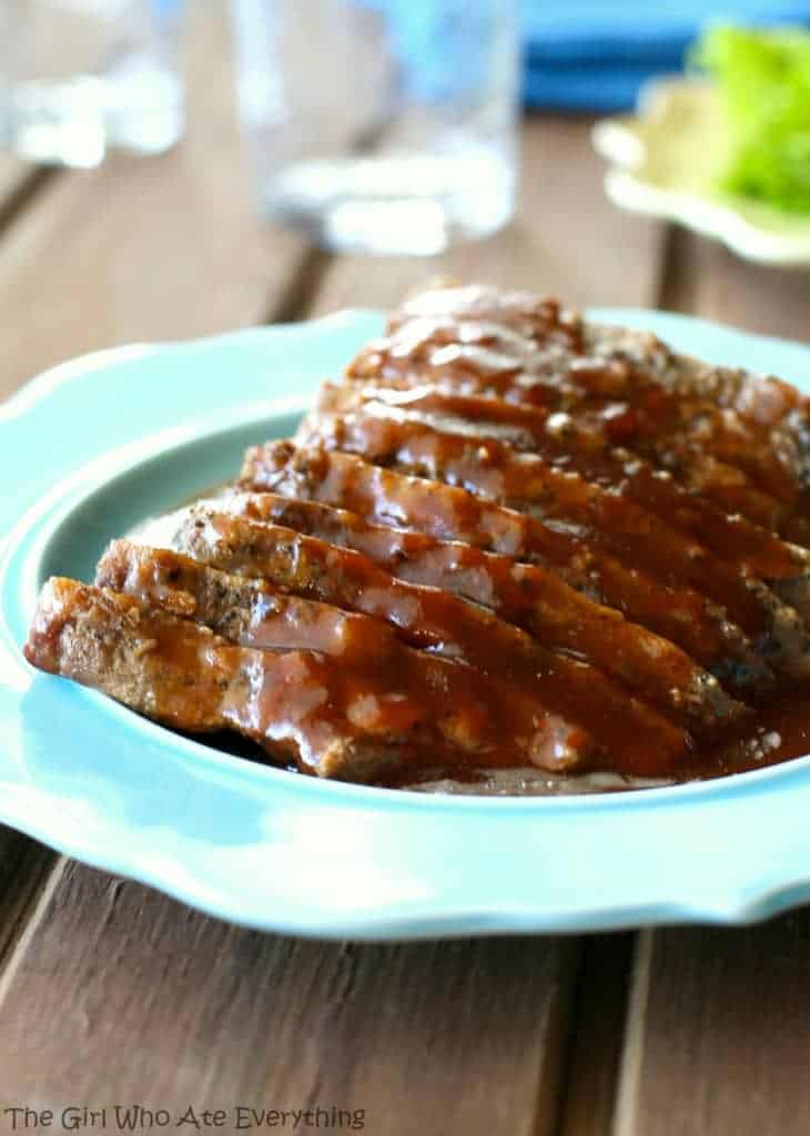 Robbie's Brisket - we call this the "Roast Beast" and eat it every year for Christmas dinner. the-girl-who-ate-everything.com