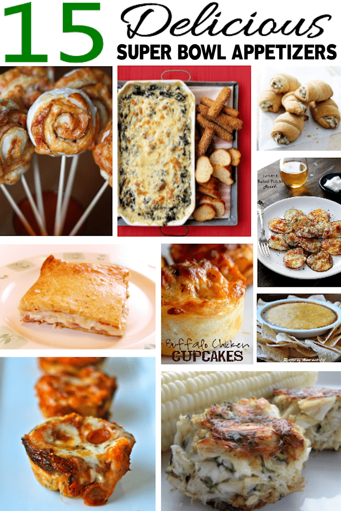 Super bowl appetizers and dips