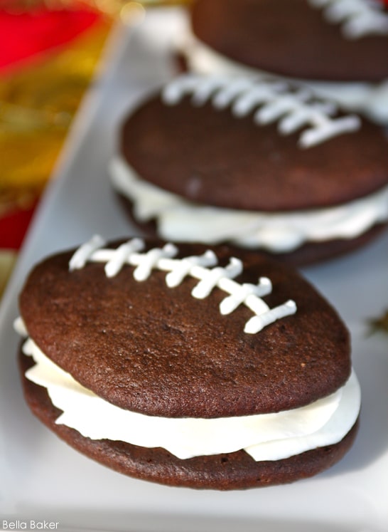 football whoopie pies