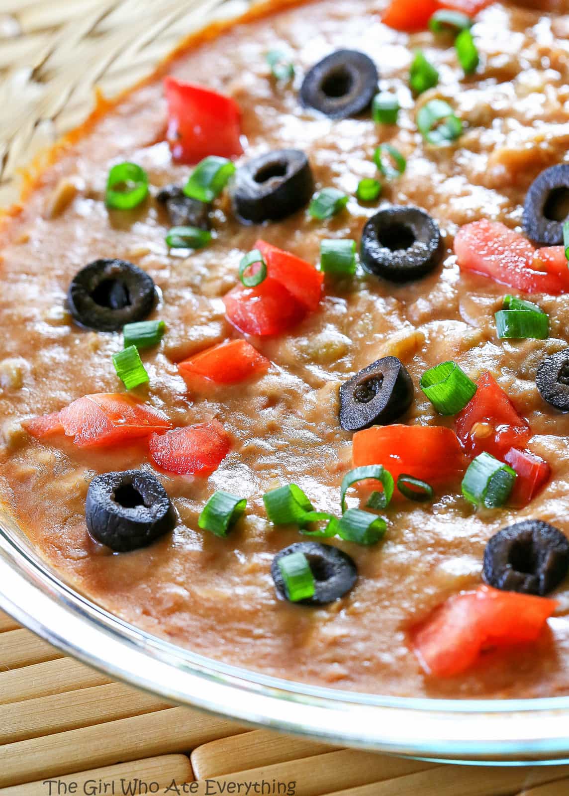 Four Ingredient Bean Dip - too easy for how good it is. the-girl-who-ate-everything