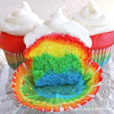 rainbow-cupcakes