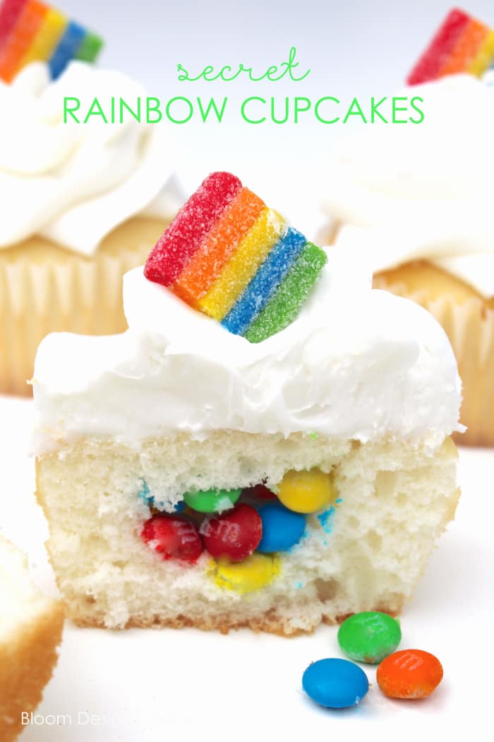 rainbow cupcakes