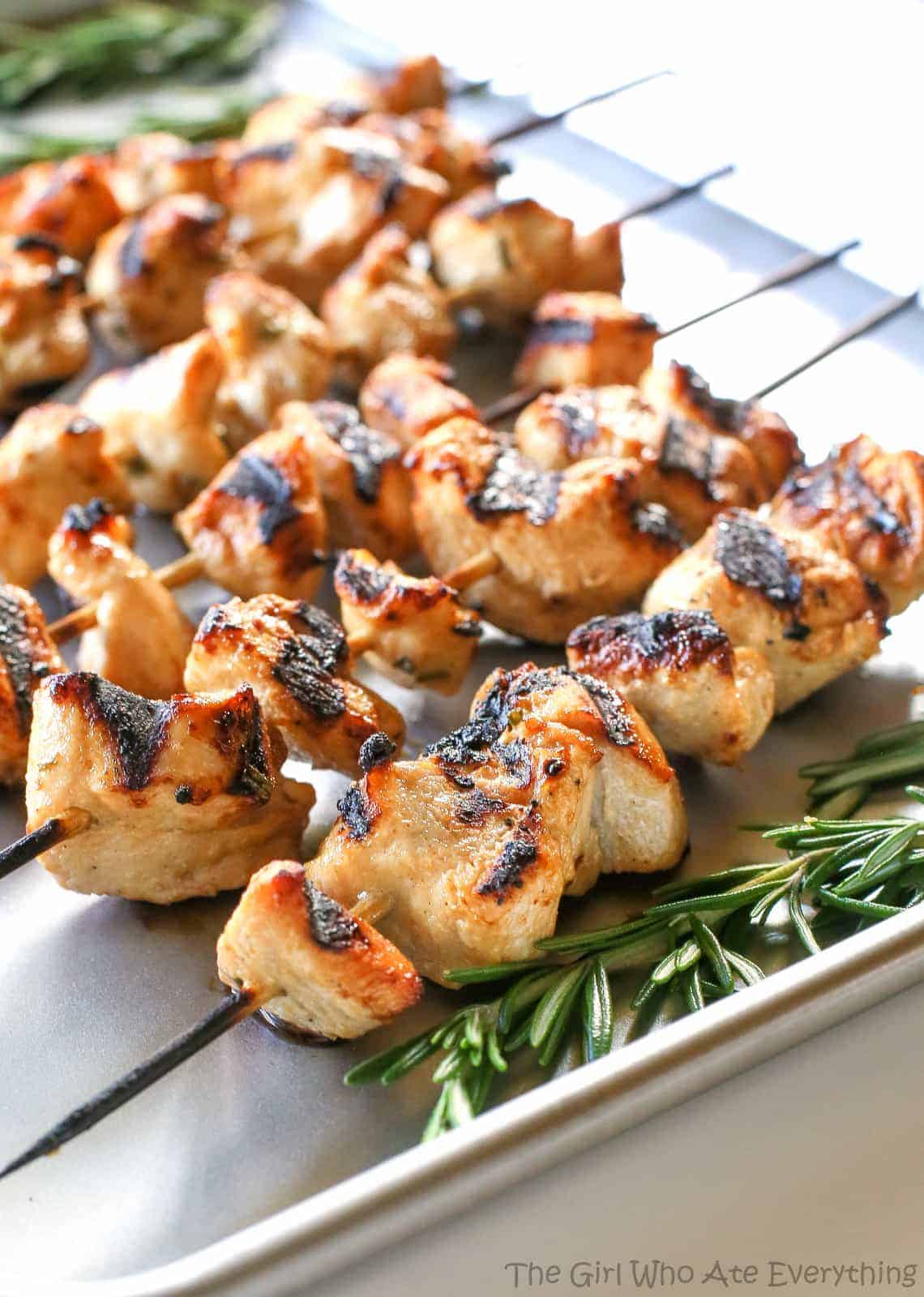Rosemary Ranch Chicken Kabobs 