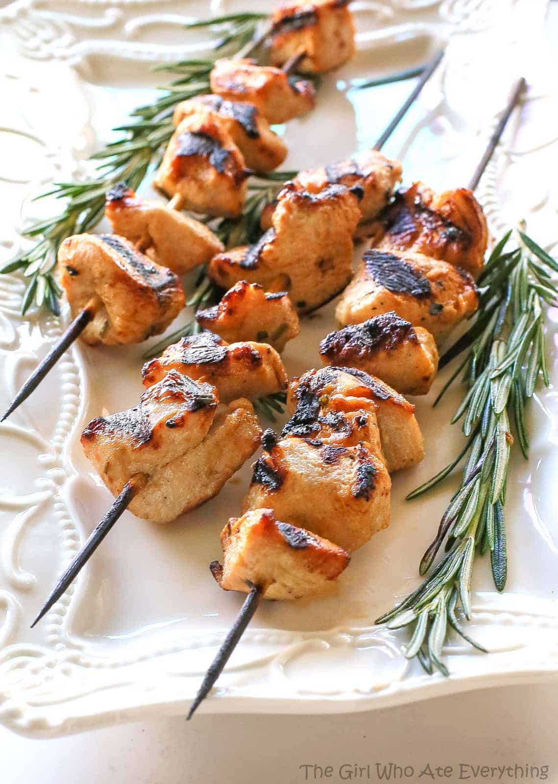 Rosemary Ranch Chicken Kabobs 