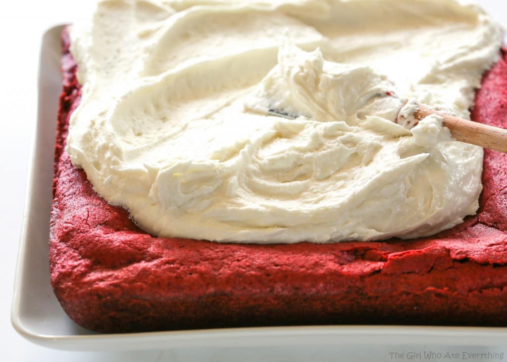 Red Velvet Brownies 