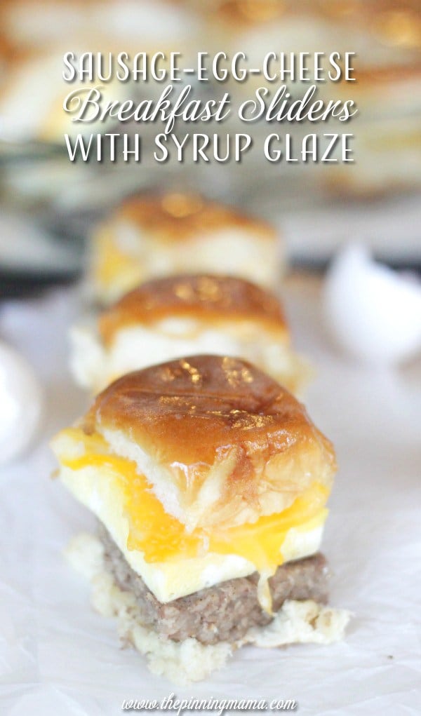 Sausage-Breakfast-Sliders-pinningmama