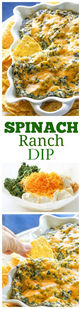 This Spinach Ranch Dip is a twist on the classic spinach dip. Everyone will want to know what your "secret" ingredient is. the-girl-who-ate-everything.com