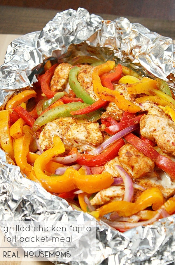 Chicken-Fajita-Foil-Packet-Real Housemoms