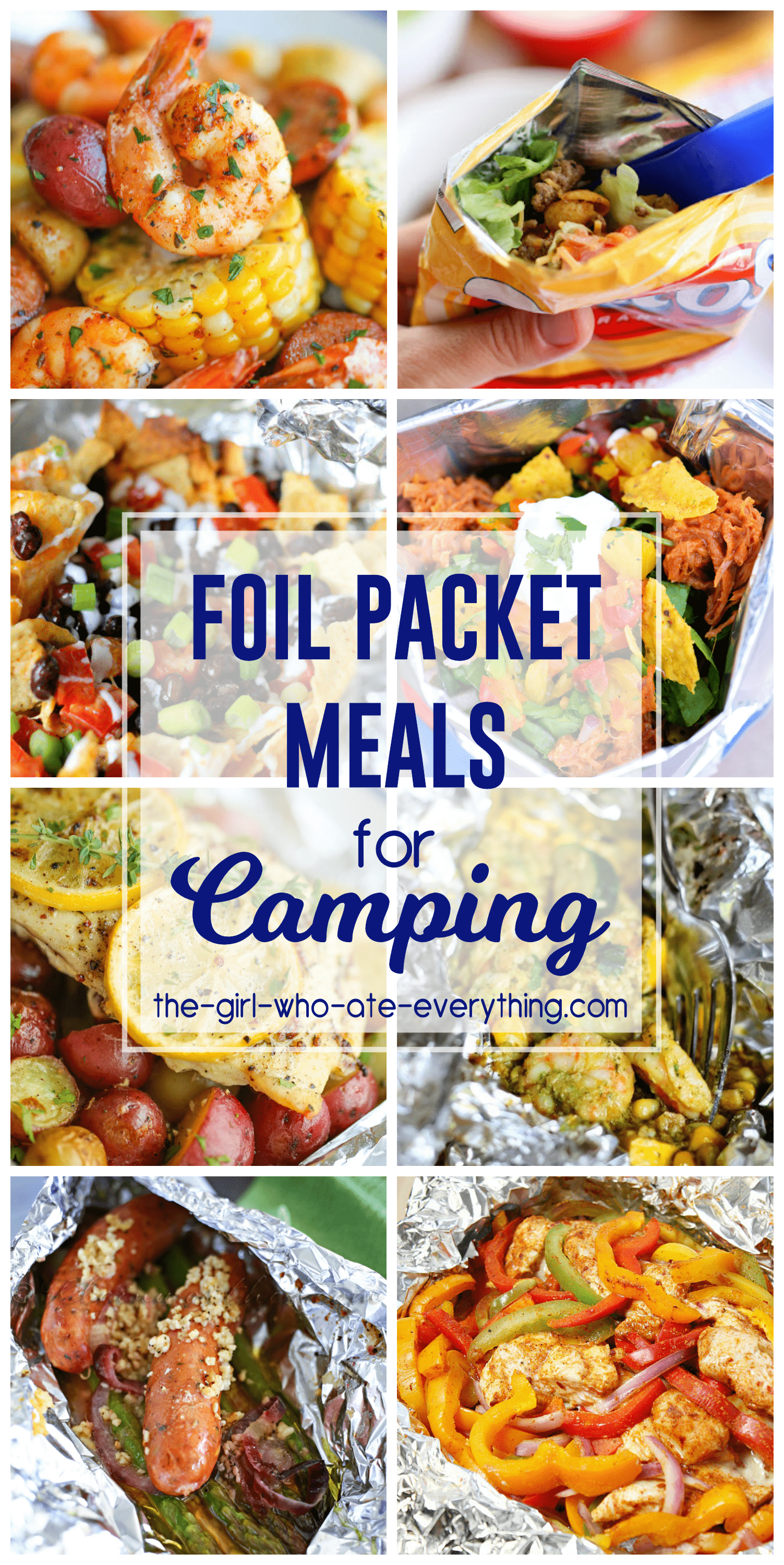 Foil Packet Meals for Camping - The Girl Who Ate Everything