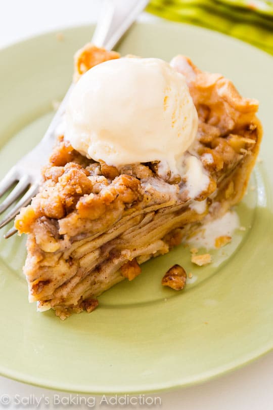 Apple Pie Crumble-Sallys Baking Addition