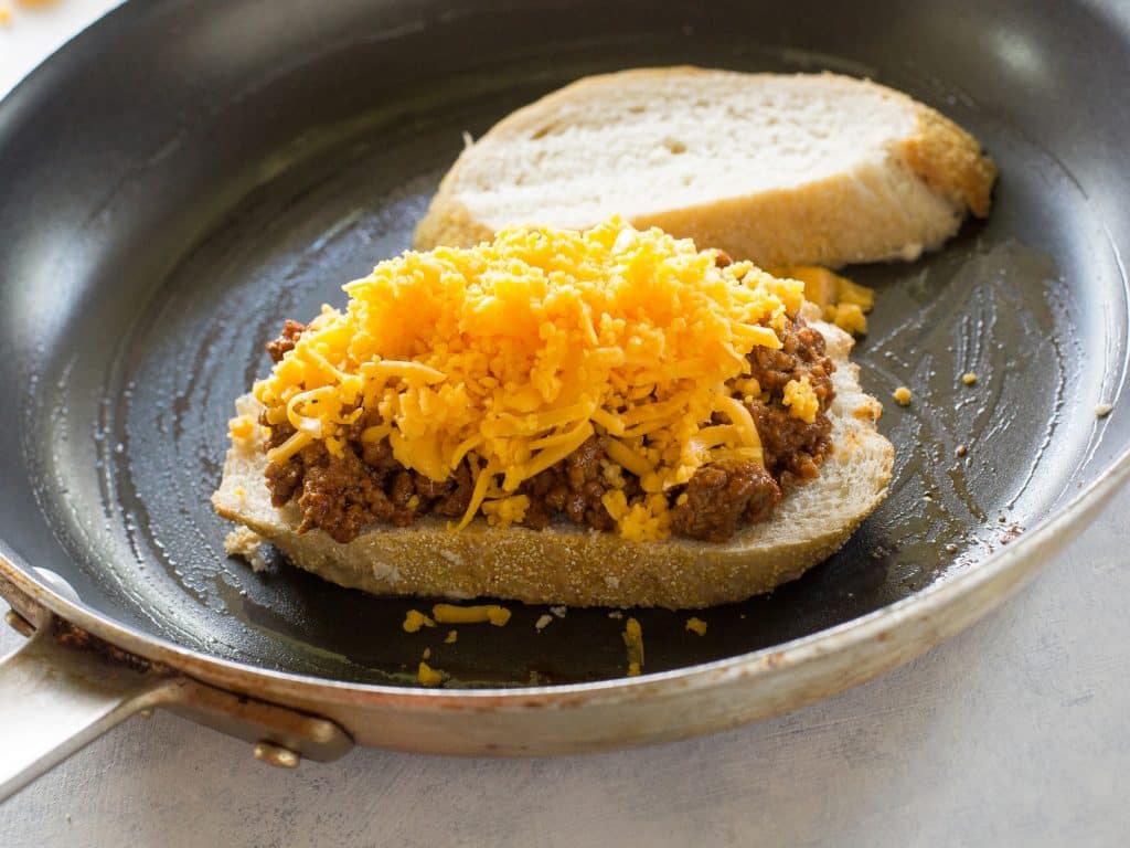 Taco Grilled Cheese - the ultimate indulgence for adults and kids. the-girl-who-ate-everything.com