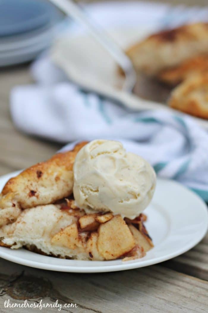 apple pie crostata