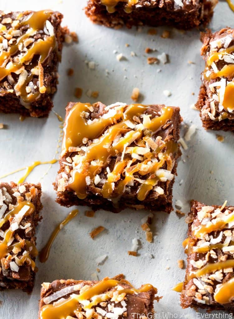 Chocolate Coconut Sheet Cake - your classic sheet cake with toasted coconut added to it. Think Almond Joy!