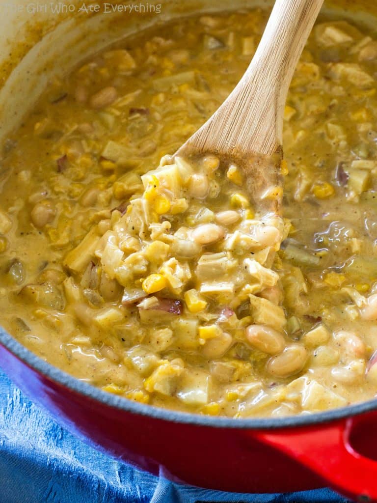 Chicken Chili Chowder - hearty, easy, and comfort food at its best. the-girl-who-ate-everything.com