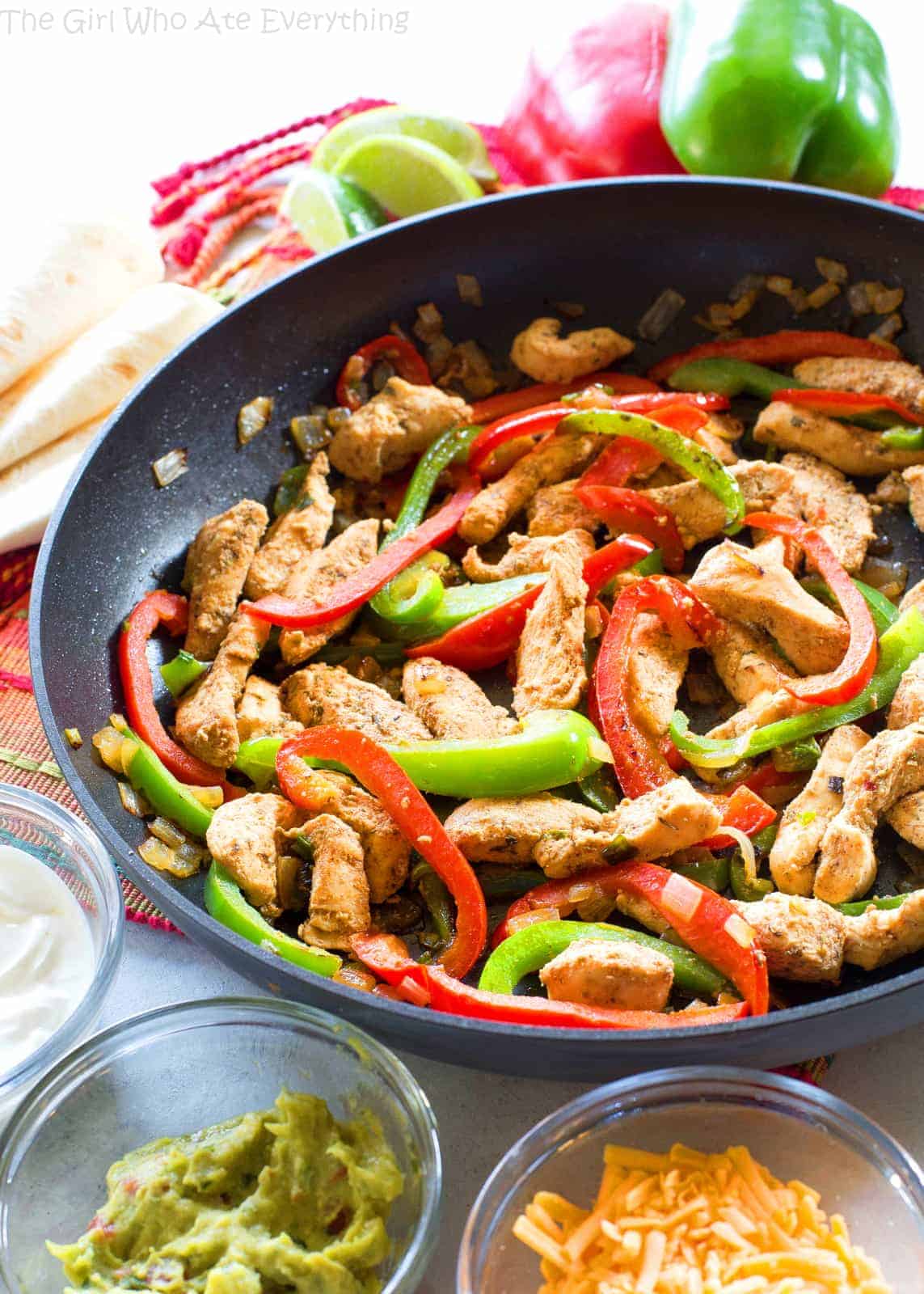 Classic Chicken Fajitas 