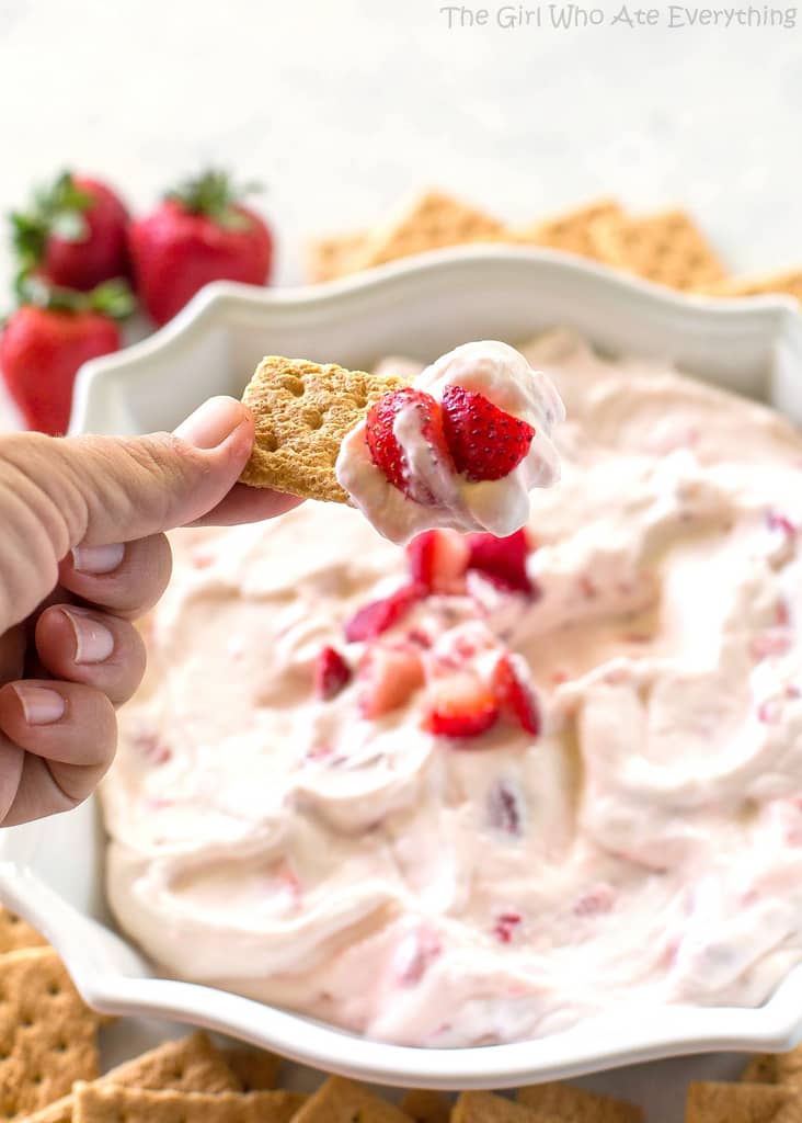 Strawberry Cheesecake Dip
