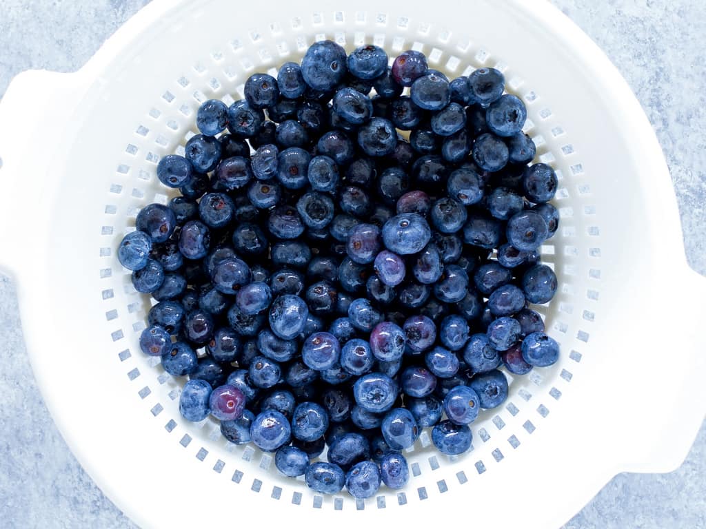blueberries in a bowl