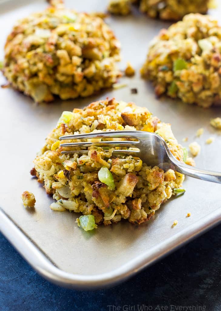 Imagine stuffing in the form of an individually portioned ball. That's what these Corn Stuffing Balls are!