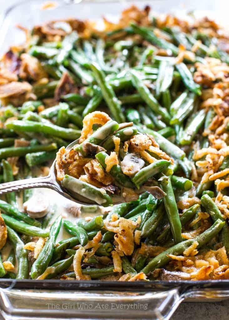 Green Bean Casserole with French Fried Onions