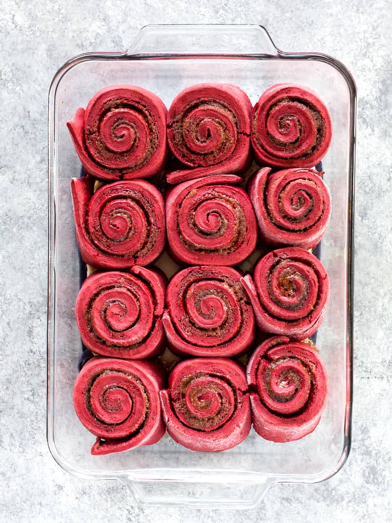 Red Velvet Cinnamon Rolls