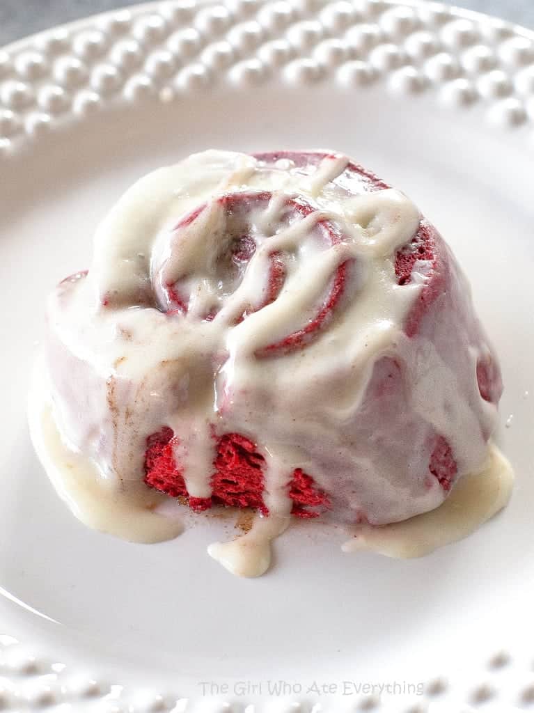 This Red Velvet Cake Mix Cinnamon Rolls recipe is easier than your from scratch rolls but taste just as good.
