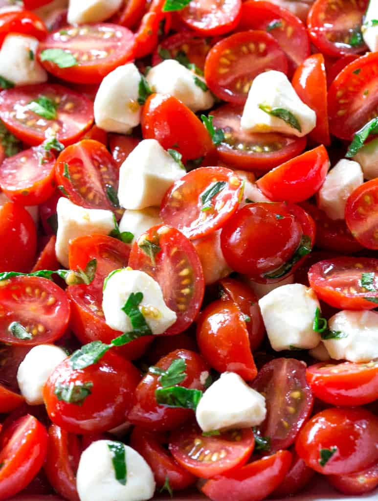 Marinated Caprese Salad 