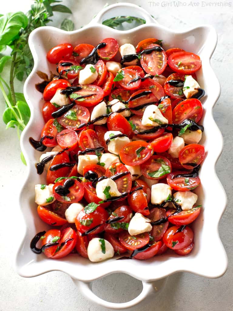 Marinated Caprese Salad 