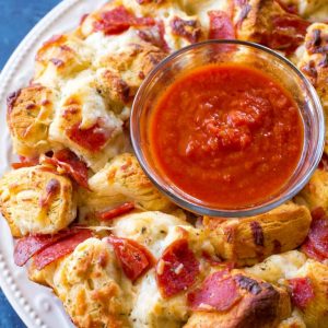 Pepperoni Cheese and Bread in a Bundt pan