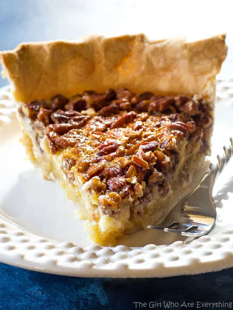 Pecan Cheesecake Pie slice