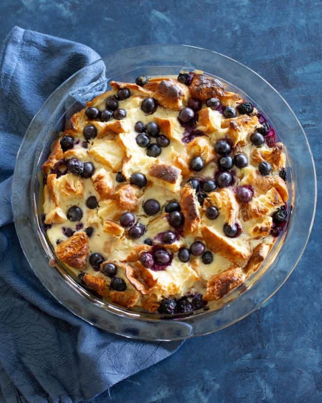 Blueberry Croissant Puff