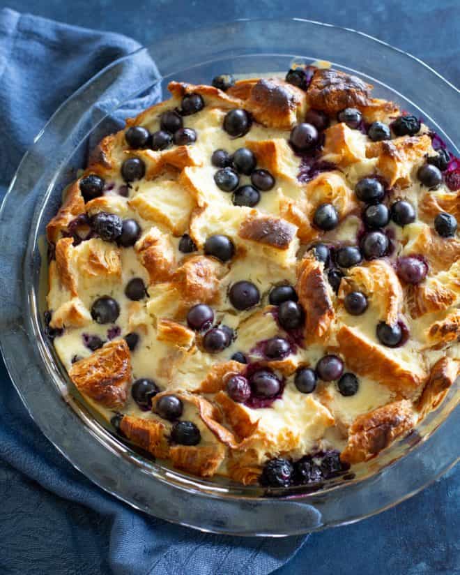Blueberry Croissant Puff