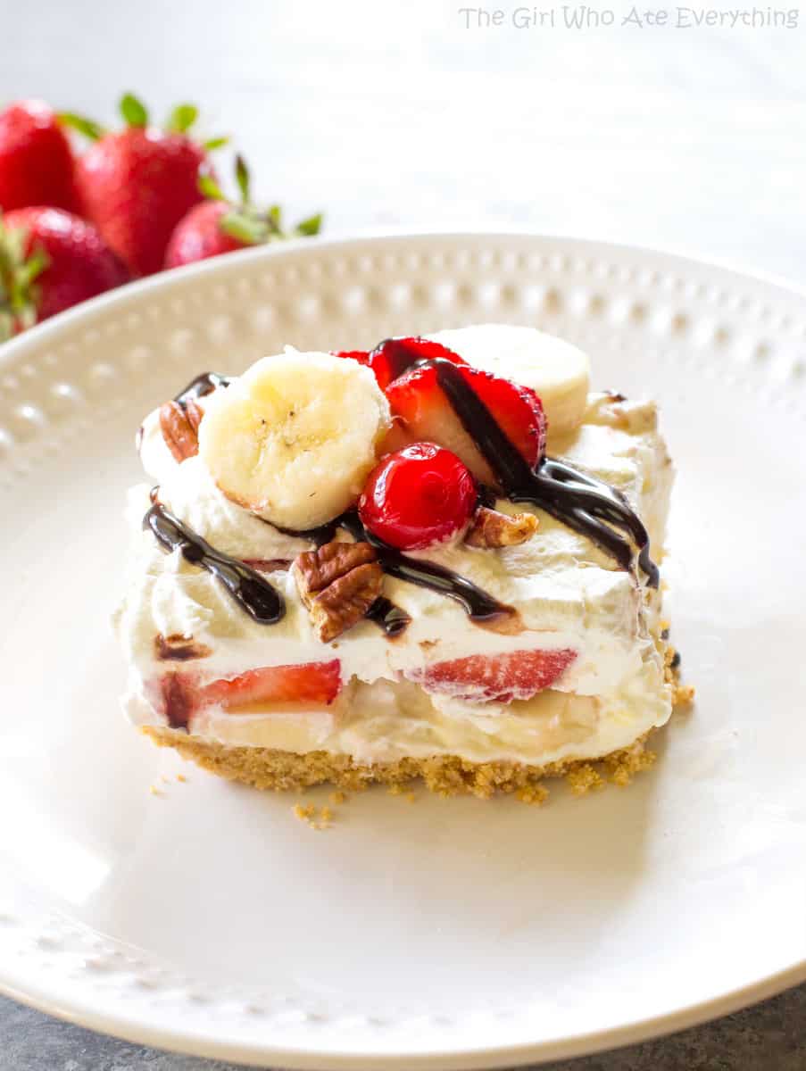 Banana Split Dessert