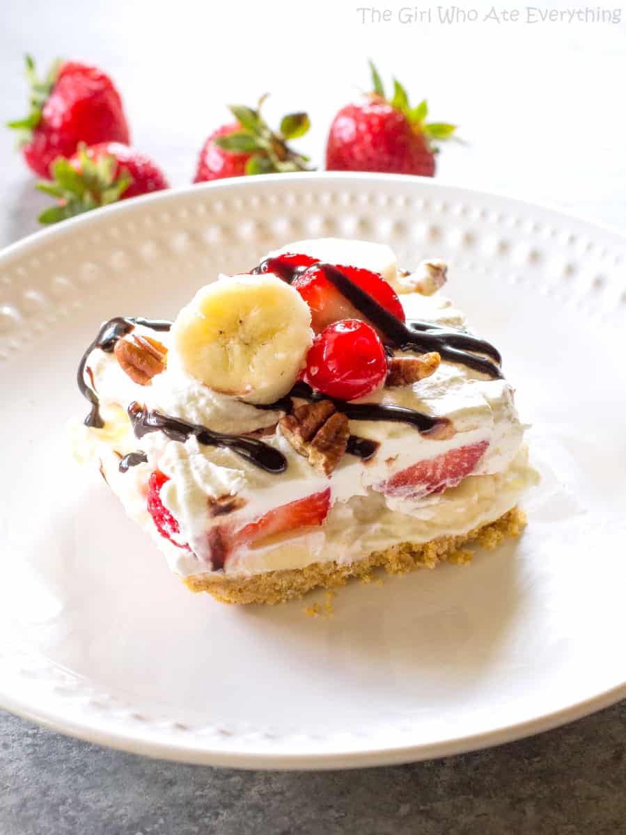 Banana Split Dessert