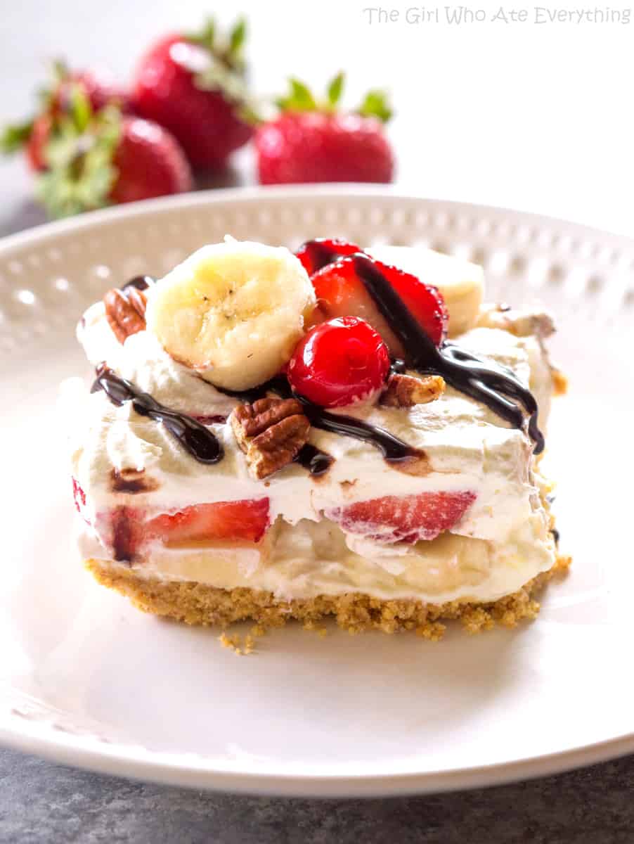 Banana Split Dessert