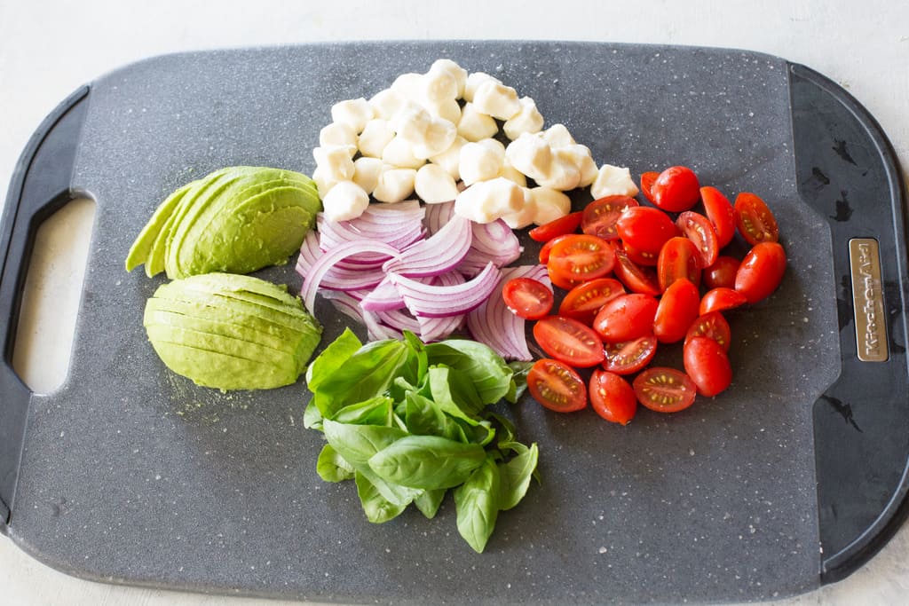 Caprese Steak Salad