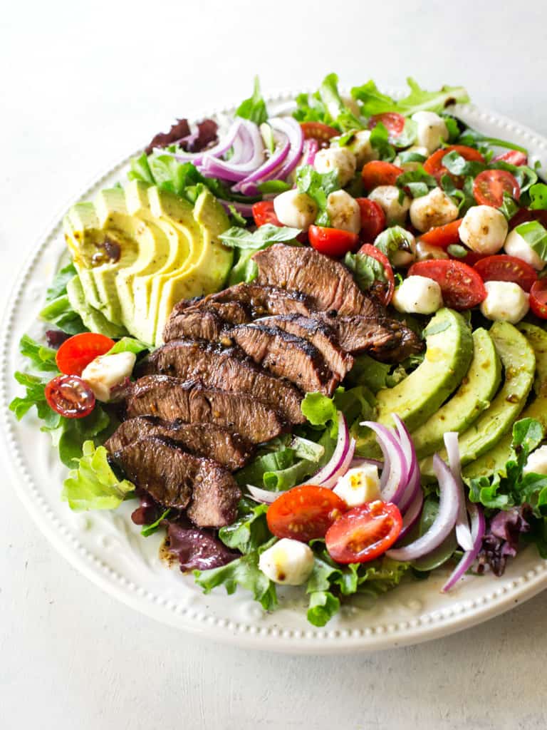 Caprese Steak Salad