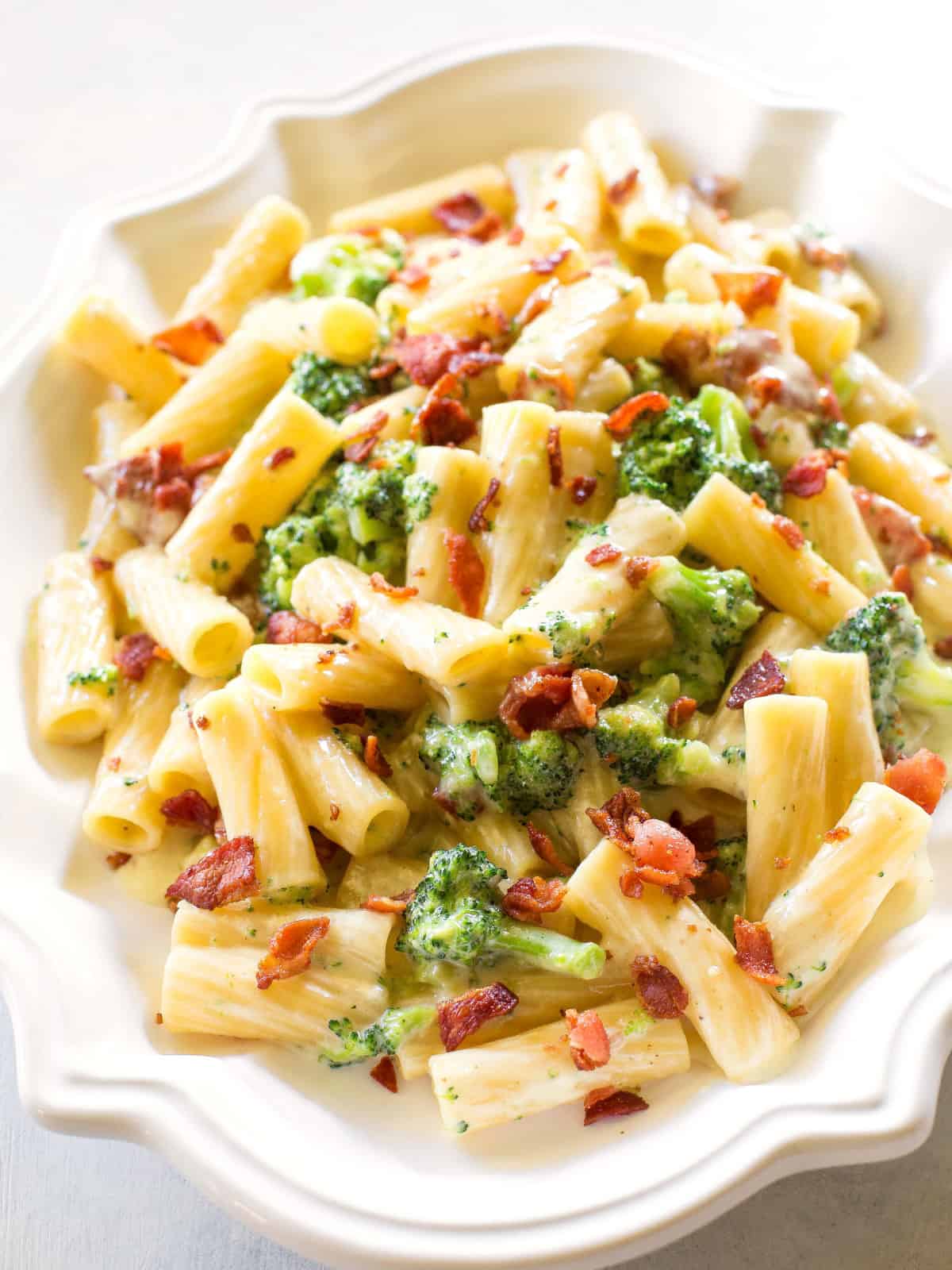 One-Pot Bacon Broccoli Pasta