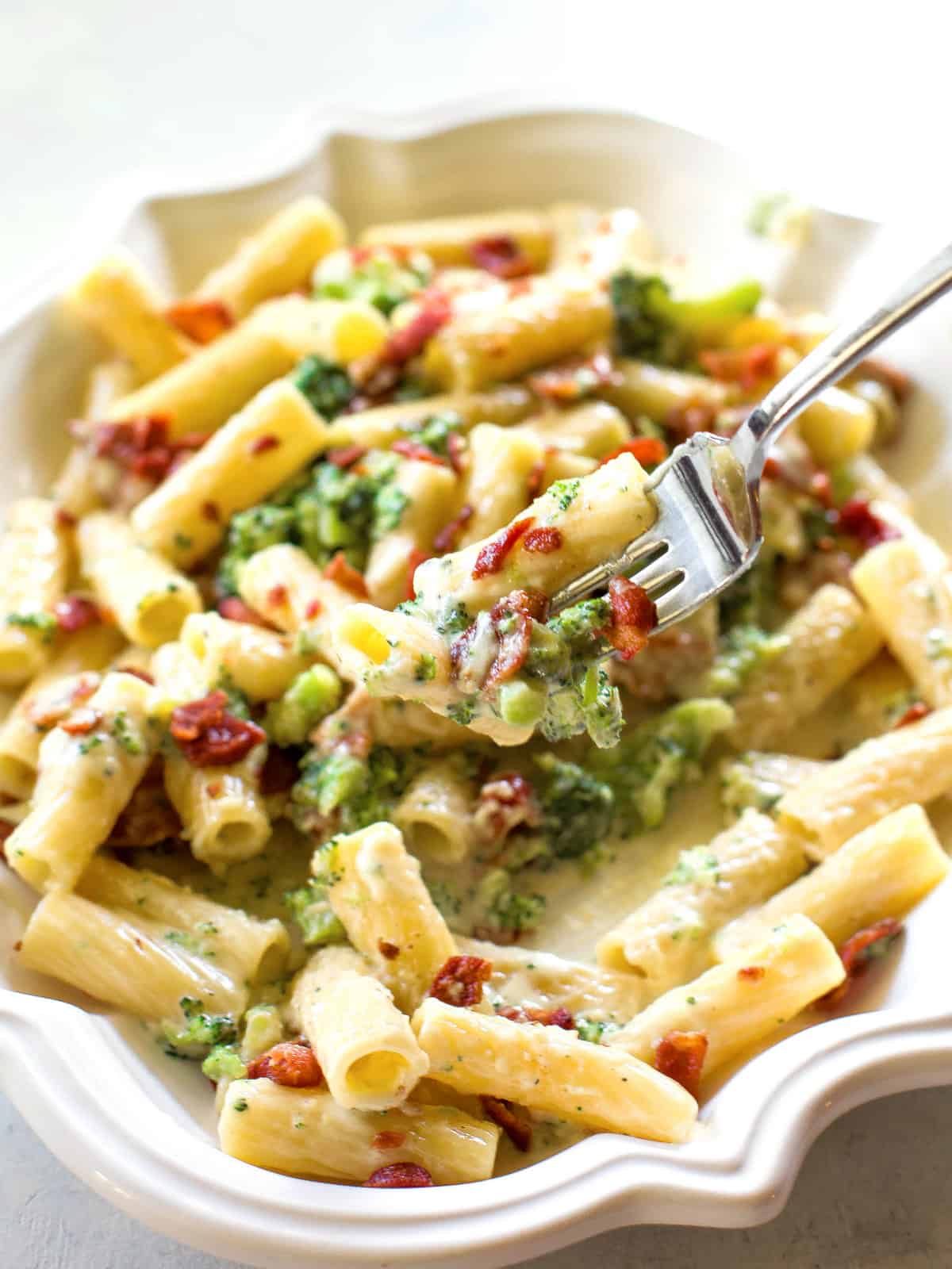 One-Pot Bacon Broccoli Pasta