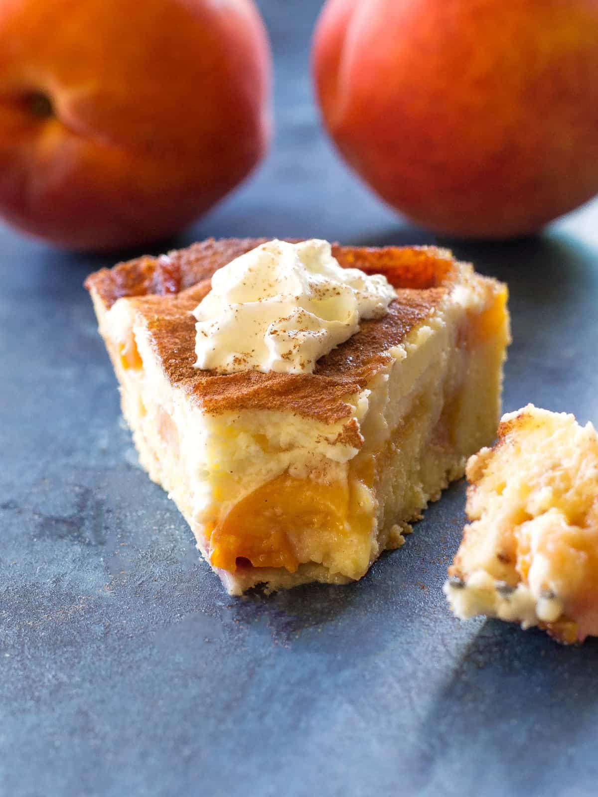 Peaches and Cream Cake