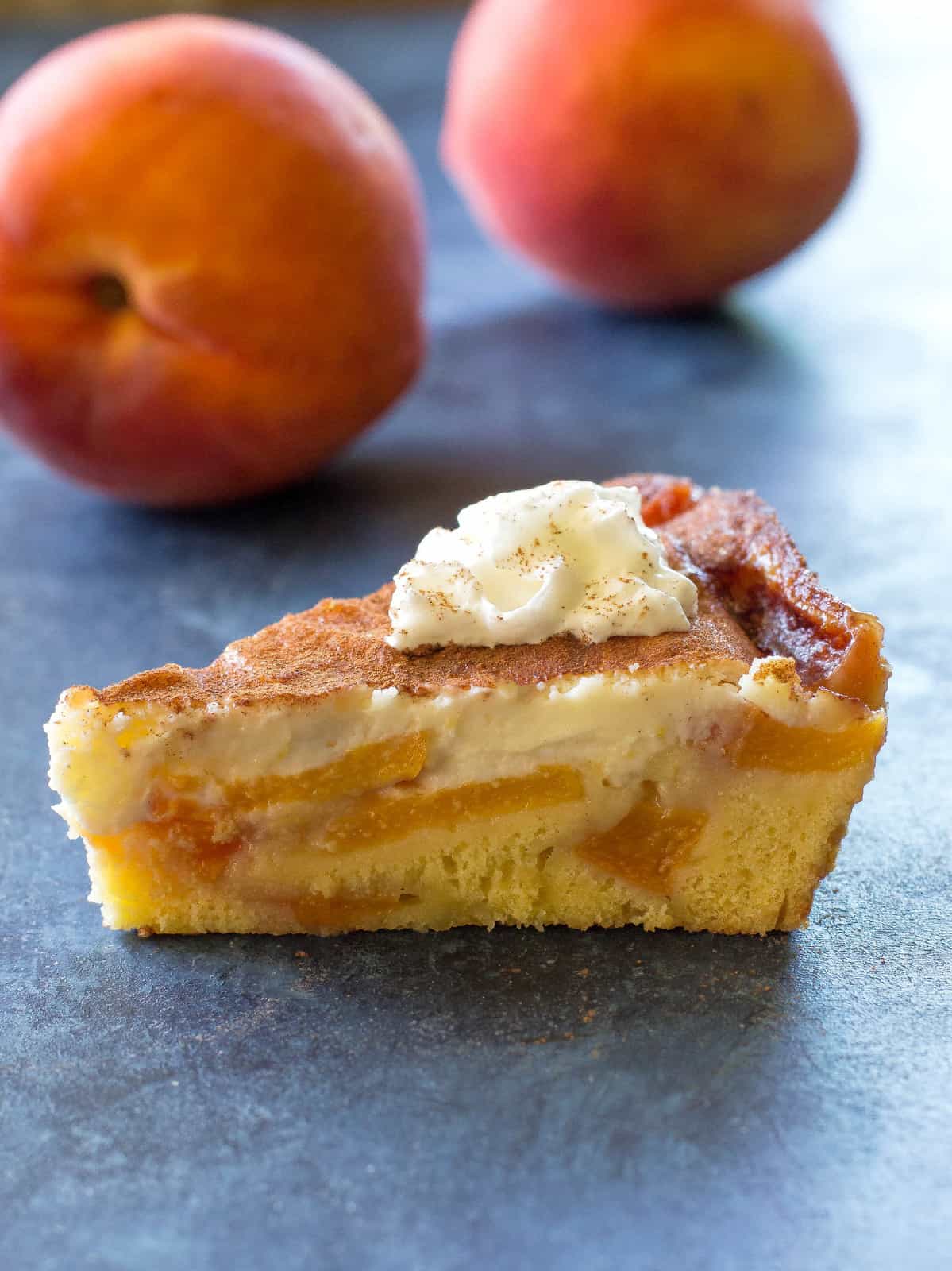 Peaches and Cream Pie