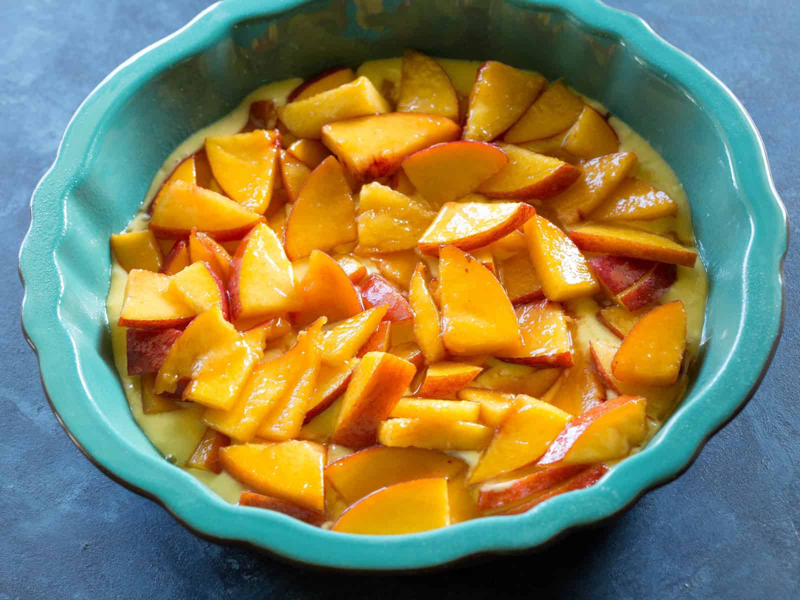 Peaches and Cream Cake