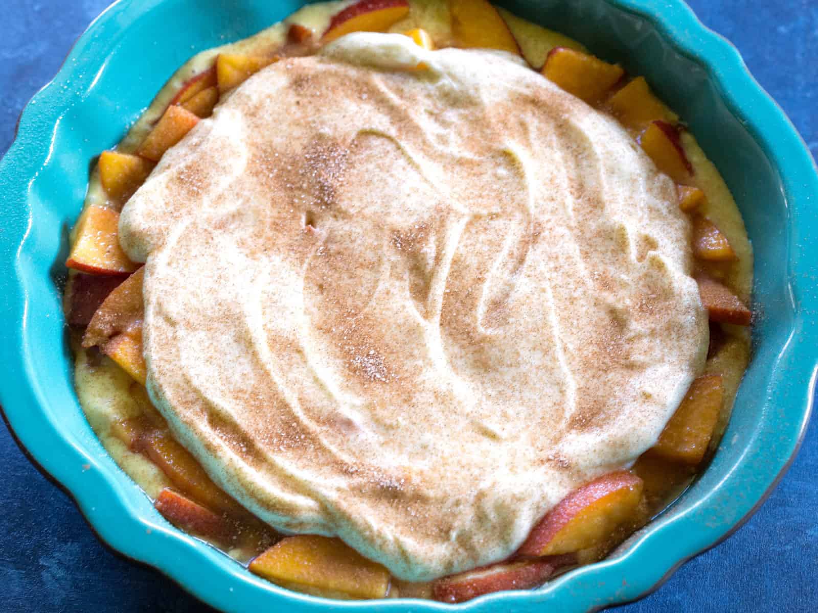 Peaches and Cream Cake